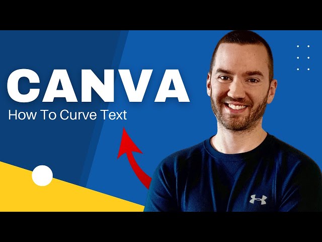 How To Curve Text In Canva 2024 (Canva Curve Text Tutorial)