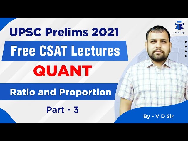 FREE Intensive CSAT Revision | UPSC Prelims 2021 | Quant Day 21