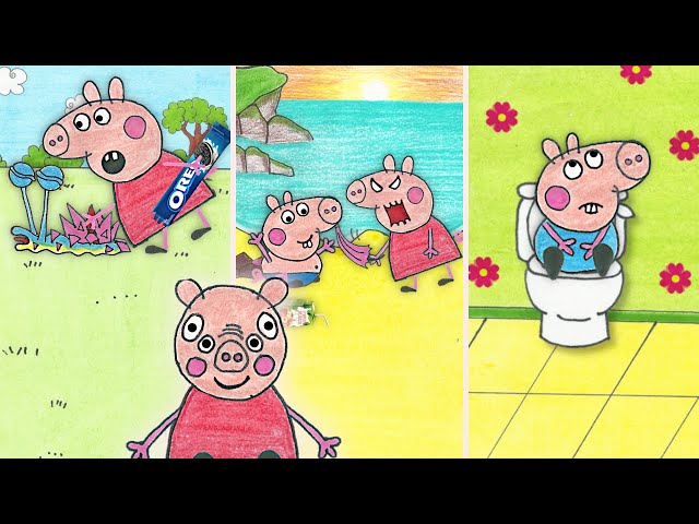Peppa and George | My Popular Animation Collection | Compilation #1