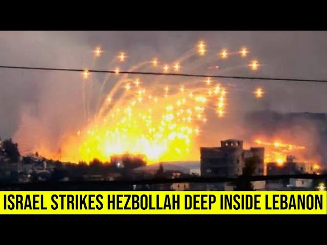 Israel Just Hit A Hezbollah Target Deep Inside Lebanon.