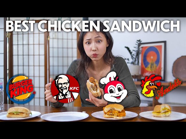 Finding the Best Chicken Sandwich in the Philippines! 🍗🍔