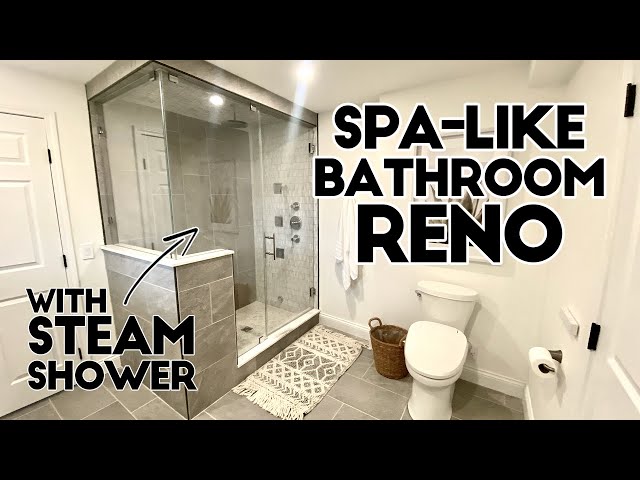 EPIC Bathroom Remodel with STEAM SHOWER 🚿