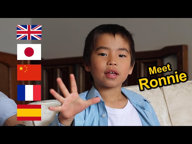 Speaking 5 Languages with a 7-Year-Old Boy! - BigBong