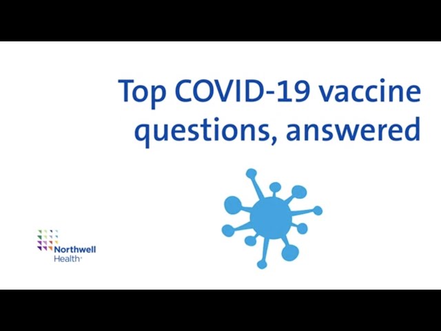 Top FAQs about the COVID-19 vaccine