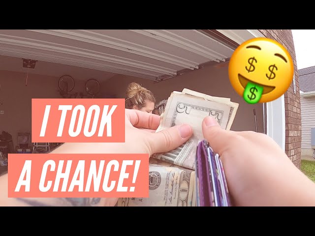 I TOOK A CHANCE! Yard Sale Thrift With Me to Resell on Poshmark & Ebay for PROFIT! | Shop With Me