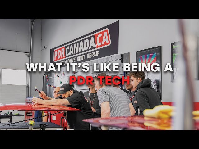 What It's Like Being A Paintless Dent Repair Tech | PDR CANADA