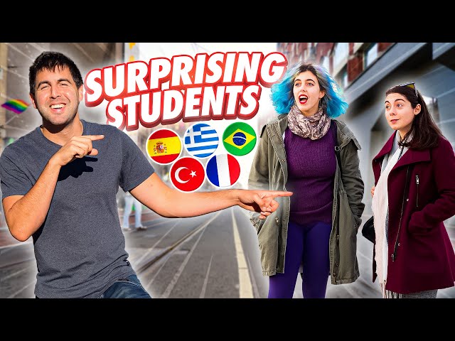 Surprising Students with a Language Storm