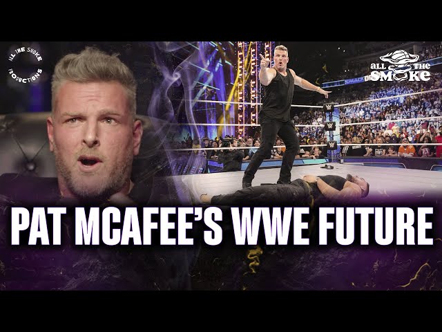 Pat McAfee Gives A Hilarious Update On His Wrestling Future | ALL THE SMOKE