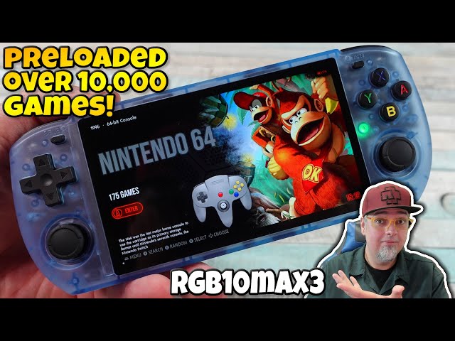 This Emulation Handheld Came Preloaded With Over 10,000 Games! N64, Dreamcast, SNES, Arcade & MORE!