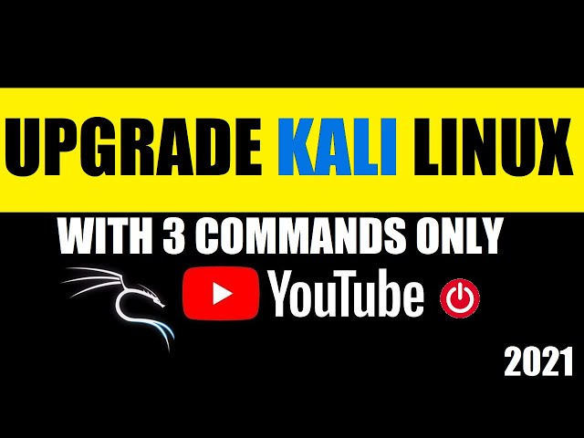 How to Update Kali Linux 2021 | Upgrade Kali Linux 2021.1 | Kali Linux OS | Update Kali Command