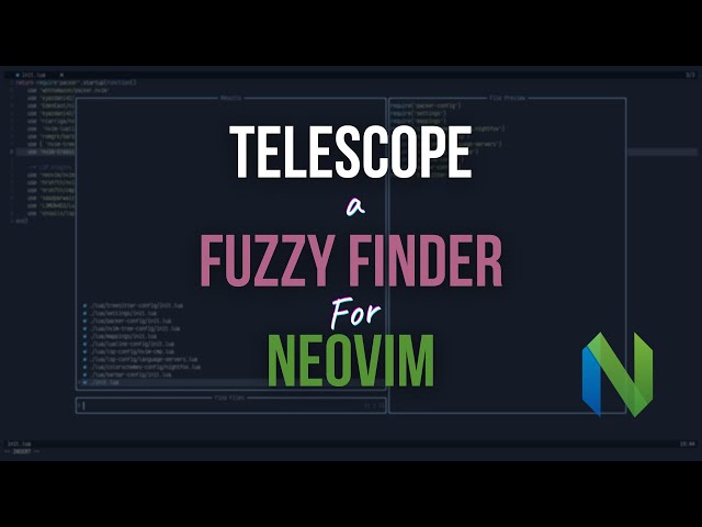 Neovim Fuzzy Finder - Telescope