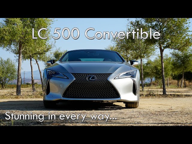 2021 Lexus LC 500 Convertible Review - That Special Sauce!