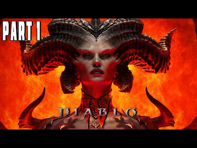 DIABLO 4 PS5 Gameplay Deutsch Part 1 - Endlich die Vollversion zocken !