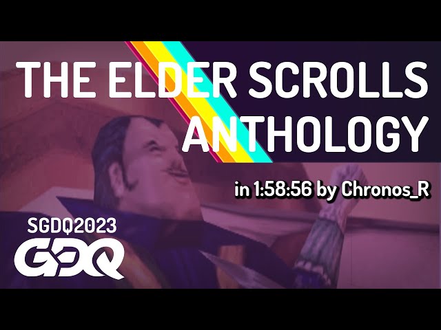 The Elder Scrolls Anthology by Chronos_R in 1:58:56 - Summer Games Done Quick 2023