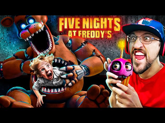Five Night's at Freddy's THE MOVIE Game? (Hide Kids in Animatronics Challenge w/ FGTeeV)