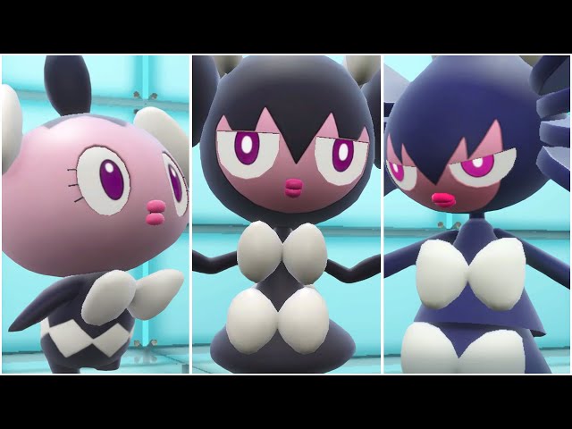 FULL GOTHITA EVOLUTION TEAM! Shiny Gothita, Gothorita, Gothitelle Moveset Pokemon Scarlet and Violet