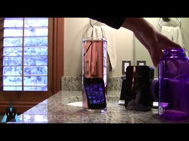 iPhone 4S Waterproof Torture Test with Liquipel Molecular Hydrophobic Coating