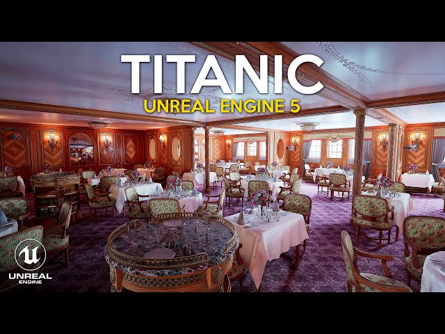 Walking the Titanic in 4K | ULTRA REALISTIC DEMO in UNREAL ENGINE 5 RTX 4090