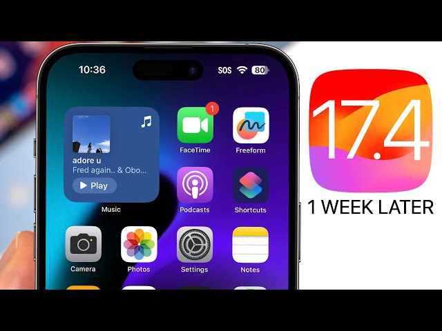 iOS 17.4 - Vanished! - 1 Week Later