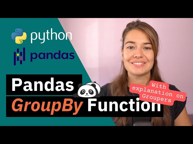 How to use the Pandas GroupBy function | Pandas tutorial