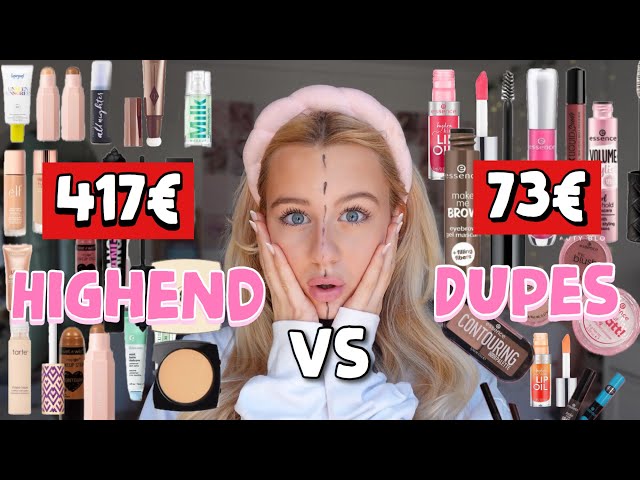 Drogerie Dupes VS Highend Makeup Produkte, wer gewinnt ?| MaVie Noelle