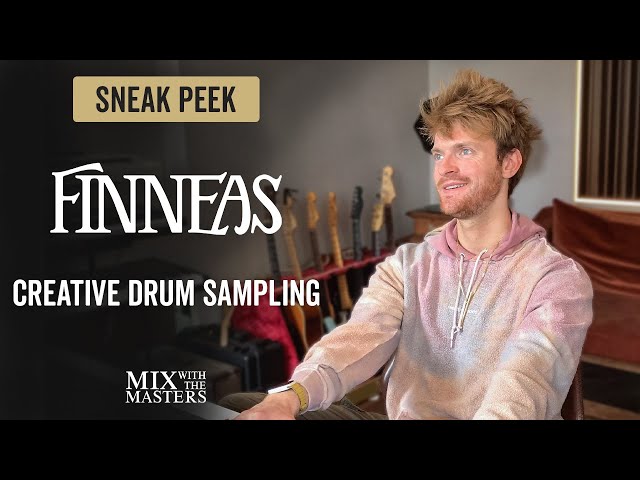 Creative drum sampling with Finneas
