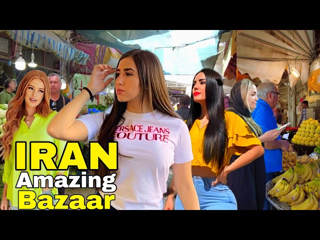 IRAN 🇮🇷 Shiraz Grand bazaar tour: Persian culture at its core from fruits and vegetables to fish