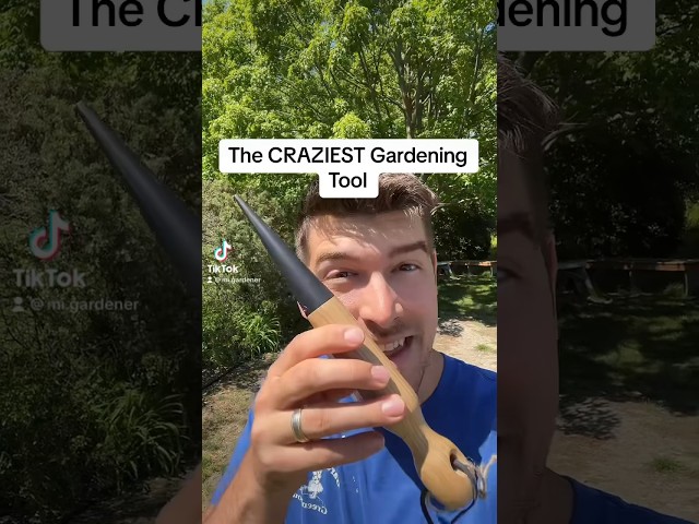 This is The CRAZIEST Gardening Tool #gardening #shorts