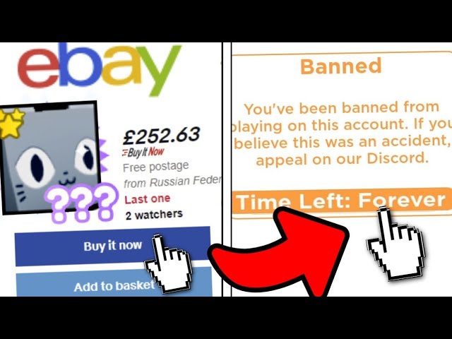 BANNED! for eBay TRADING in Pet Simulator X (EXPOSED for BREAKING the ROBLOX ToS)