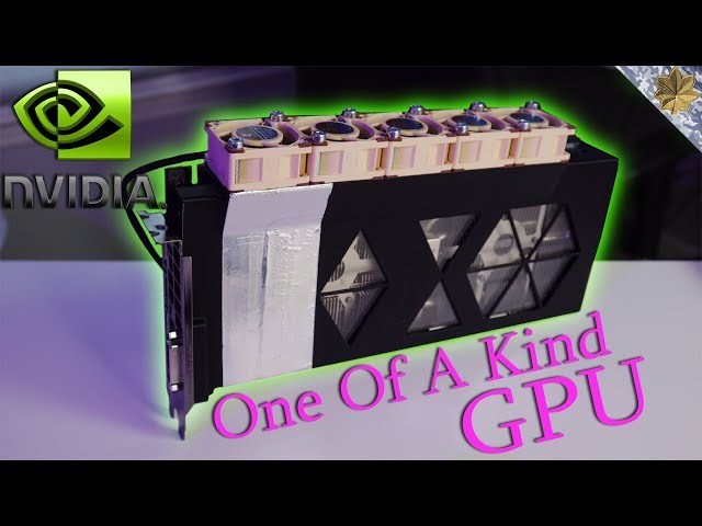Custom GPU Cooled By Five Noctua NF-A4x20