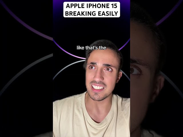 Apple iPhone 15 Breaking Easily