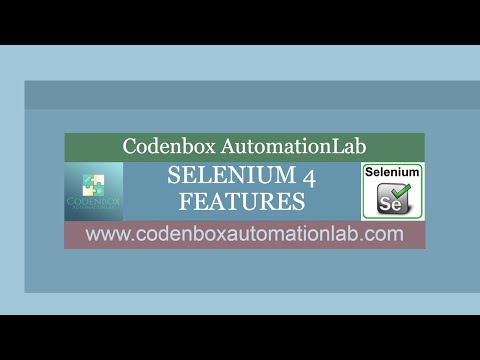 Selenium4 features