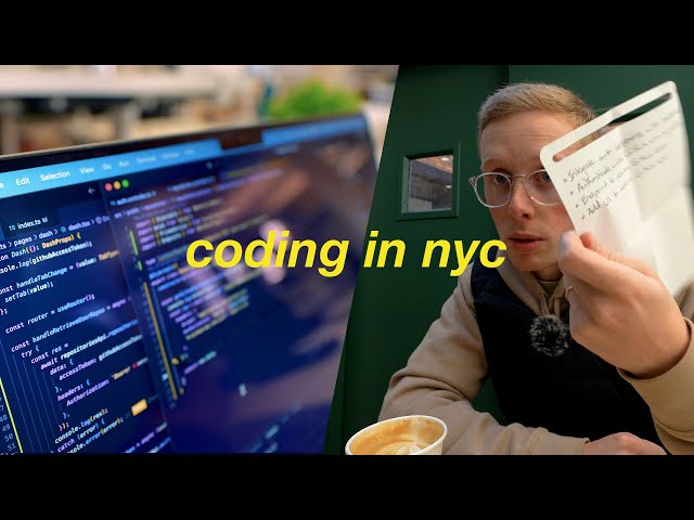 a *technical* coding vlog - building a startup in new york city