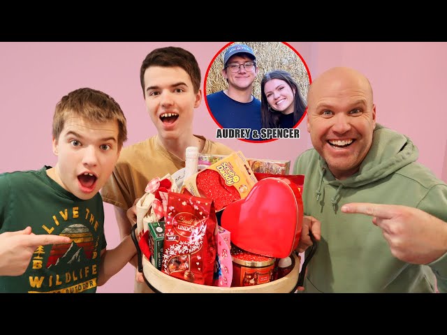 Creating Valentine Surprise Heart Attack For Audrey And Spencer!