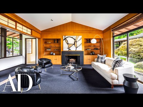 Inside A $29,000,000 Mid-Century Japanese Garden Inspired Home | Architectural Digest