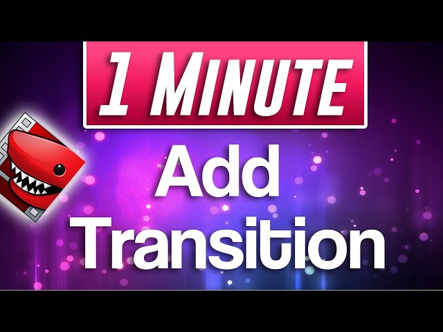 Lightworks : How to Add Transitions (Fast Tutorial)