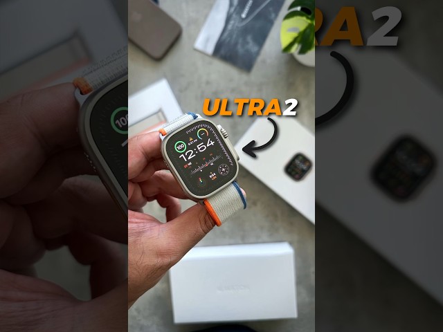 What’s NEW with Apple Watch Ultra 2 ⌚️ #SHORTS