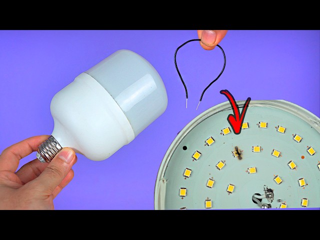Amazing Method To Repair LED lamp