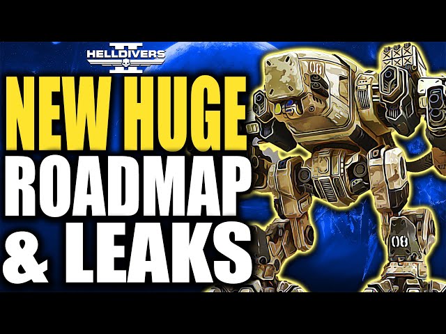 Helldivers 2 NEW LEAKS, ROADMAP, CEO Reveals Upcoming New Features