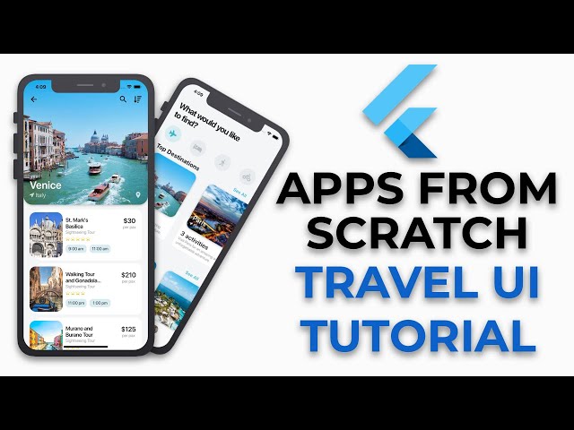 Flutter Travel UI Tutorial | Apps From Scratch