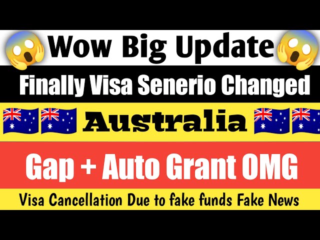 July and Nov Intake 2023  🔥|| Great News Wow || Australia 🇦🇺 || Big Updates