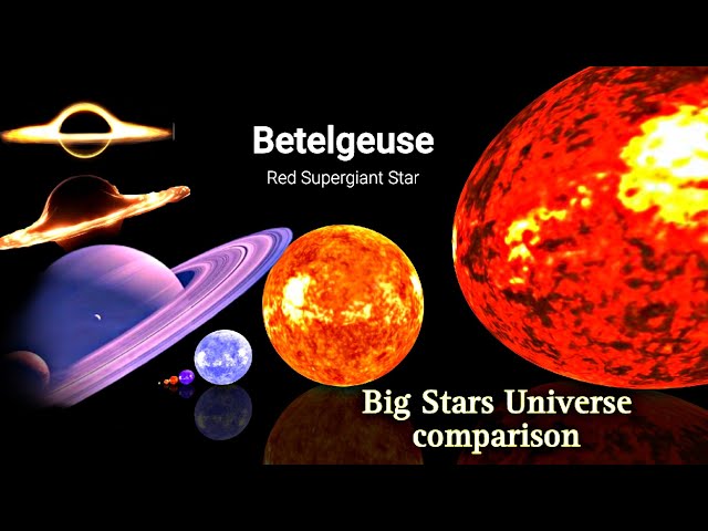 Big stars Universe comparison 2024