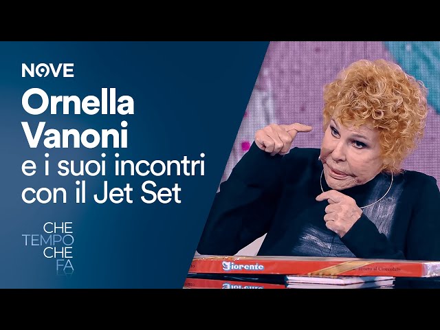 Che tempo che fa | Ornella Vanoni e tutti i suoi incontri con il Jet Set da Versace a Tognazzi