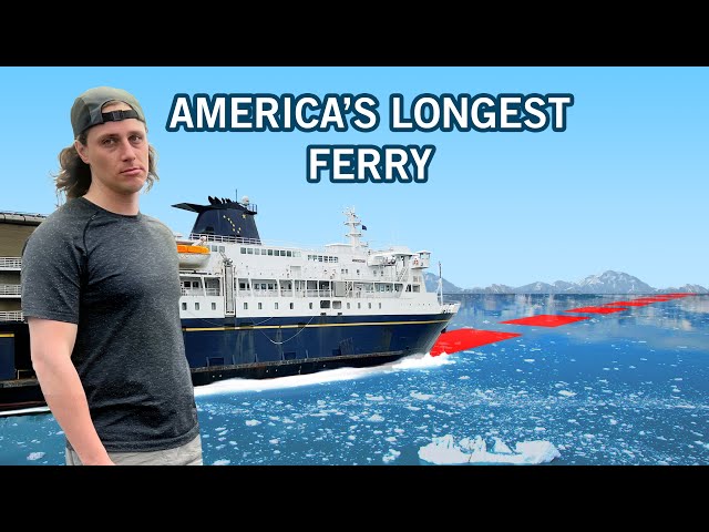 9. Riding America's LONGEST FERRY to Alaska!