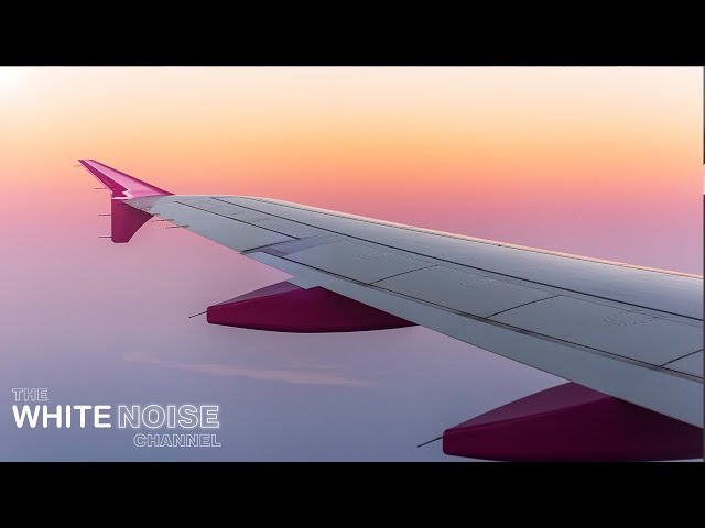 Airplane Cabin White Noise Jet Sounds | Great for Sleeping, Studying, Reading & Homework | 2 Hours
