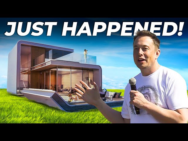 Elon Musk REVEALED Tesla’s CHEAPEST Home