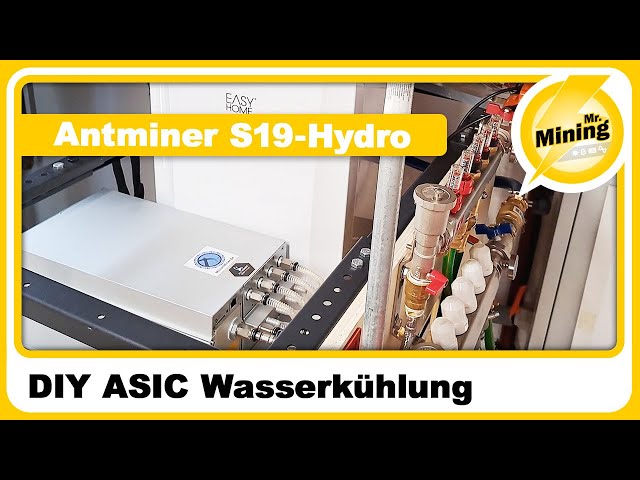 DIY water cooled Asic Antminer hydro fails 😯Inside poolex Nano reversible Poolwärmepumpe