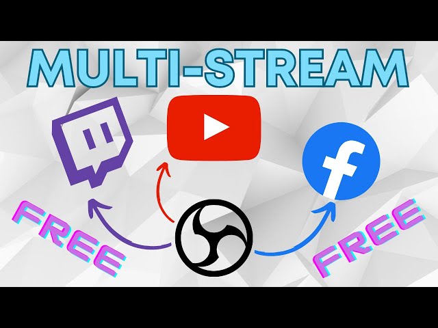 How to Multi Stream On OBS for Free