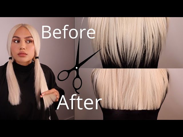 HOW TO TRIM YOUR OWN HAIR BLUNT!