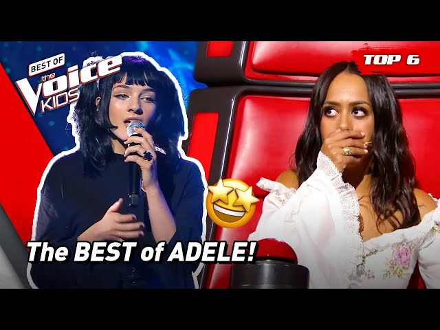 The BEST Covers of megastar ADELE on The Voice Kids 🤩(part 2) | Top 6